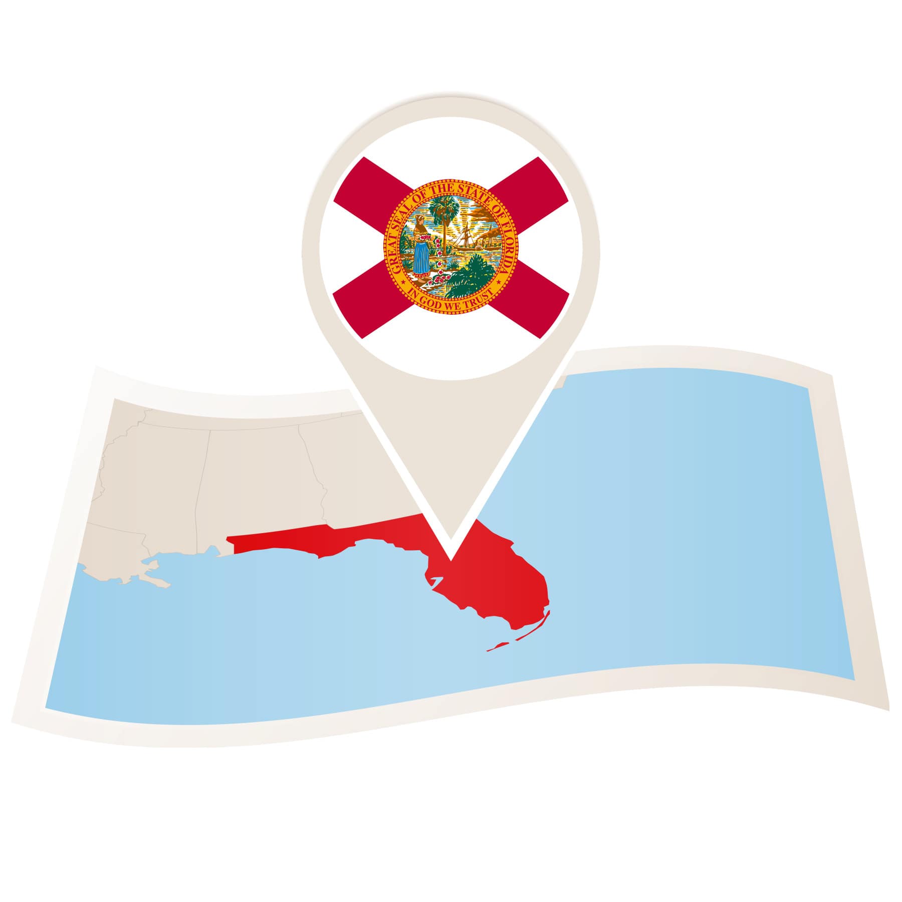 Florida state outline