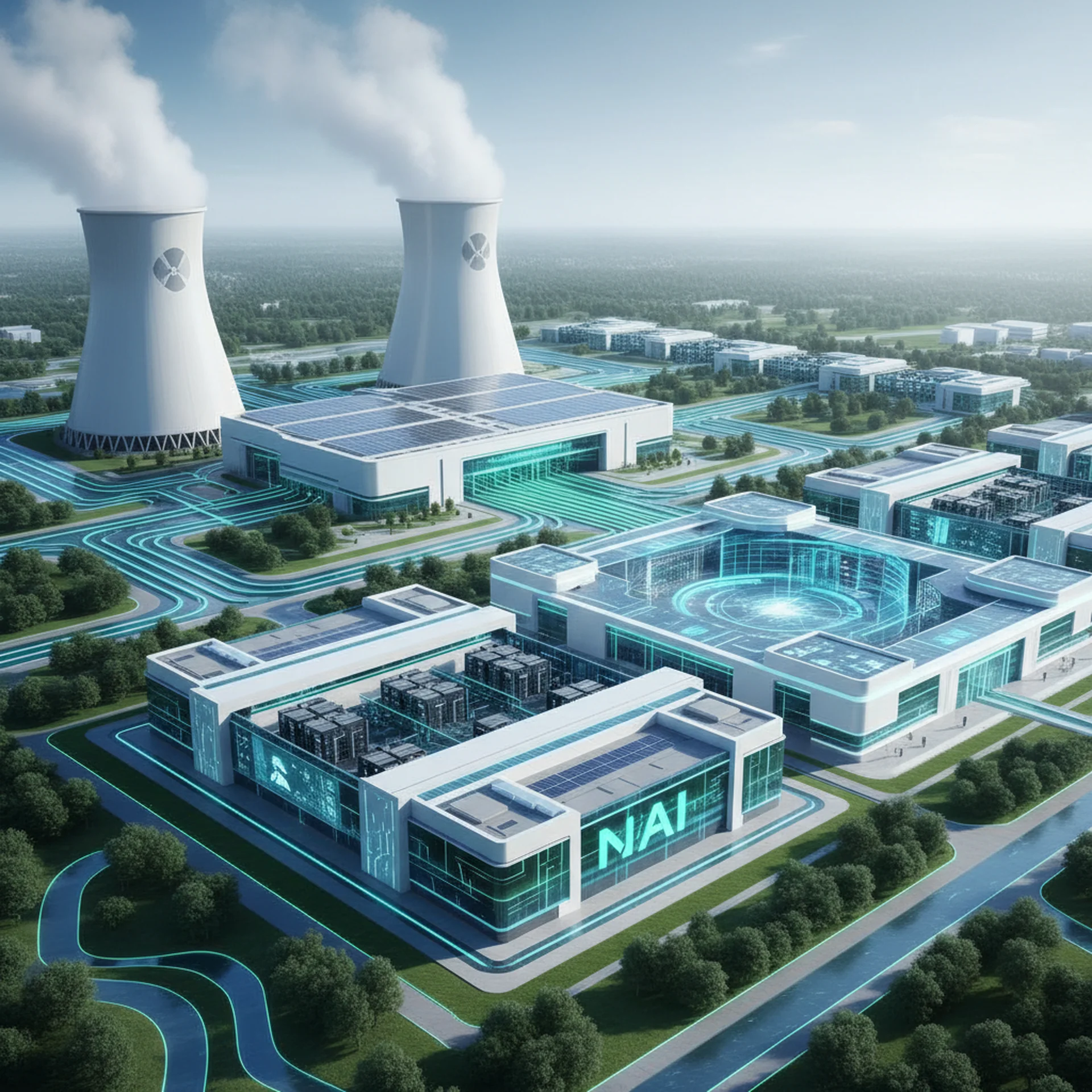 Nuclear Power Emerging as a Clean AI Data Center Energy Source