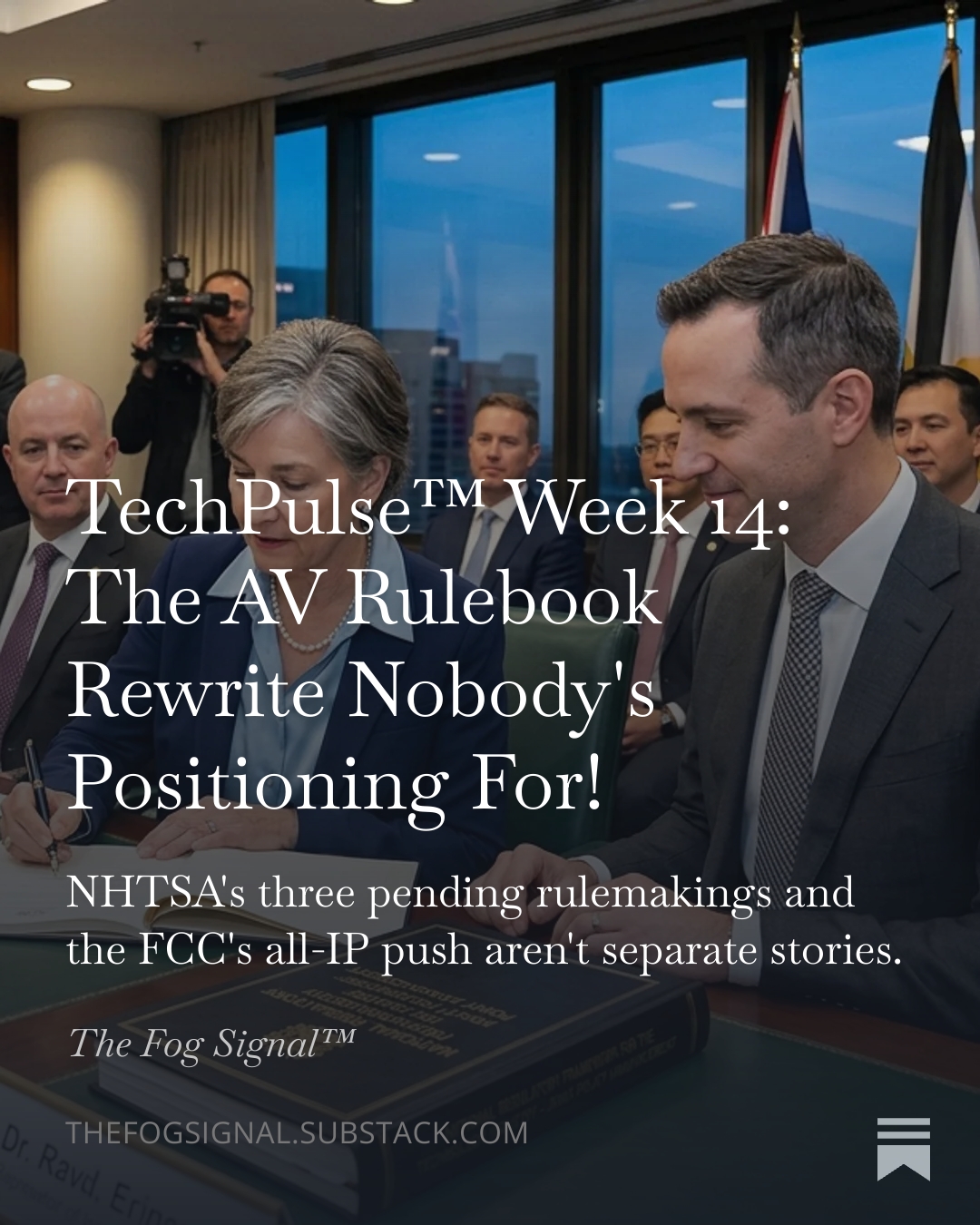 TechPulse™ Week 14: The AV Rulebook Rewrite Nobody's Positioning For!