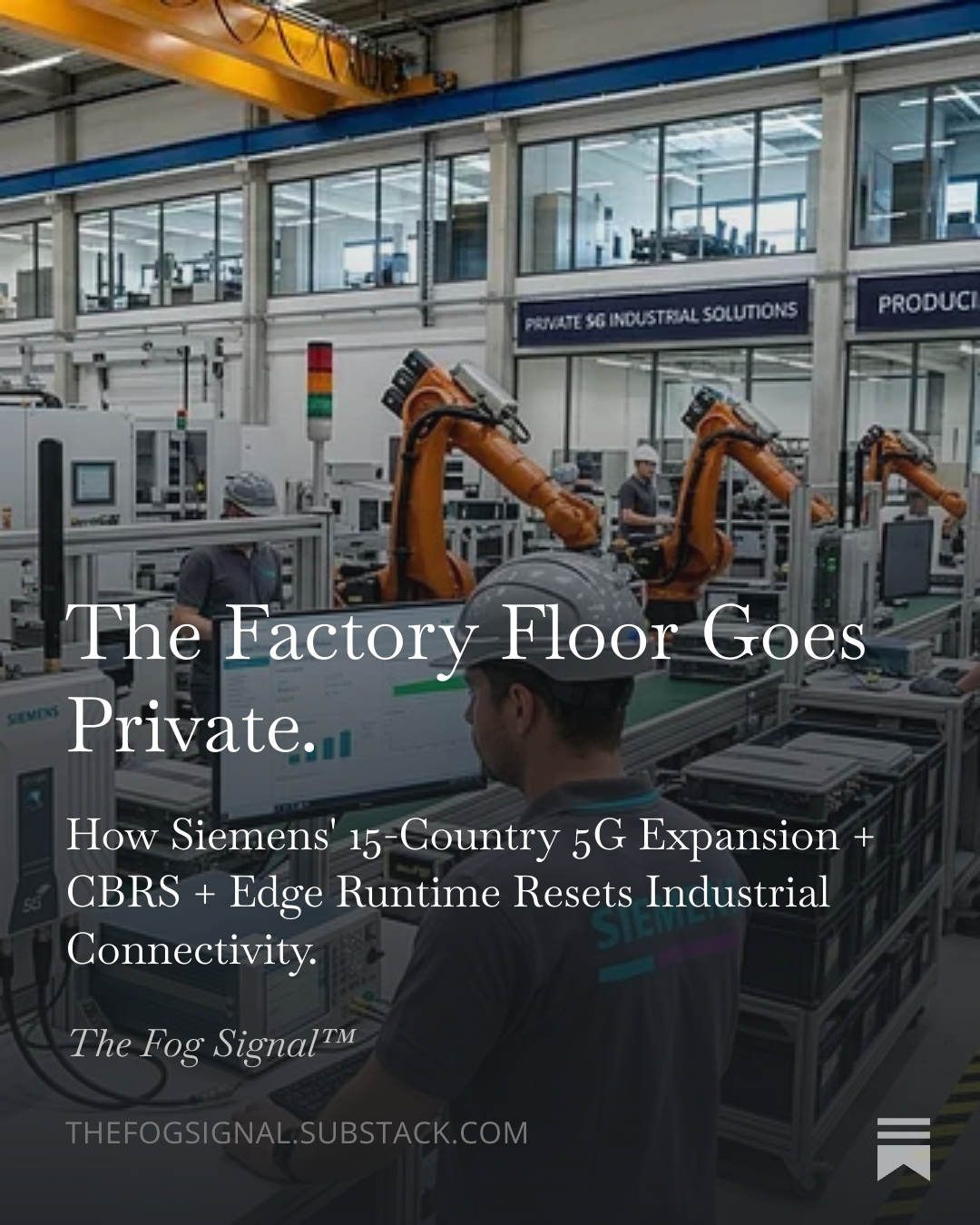 TechThoughts™: The Factory Floor Goes Private