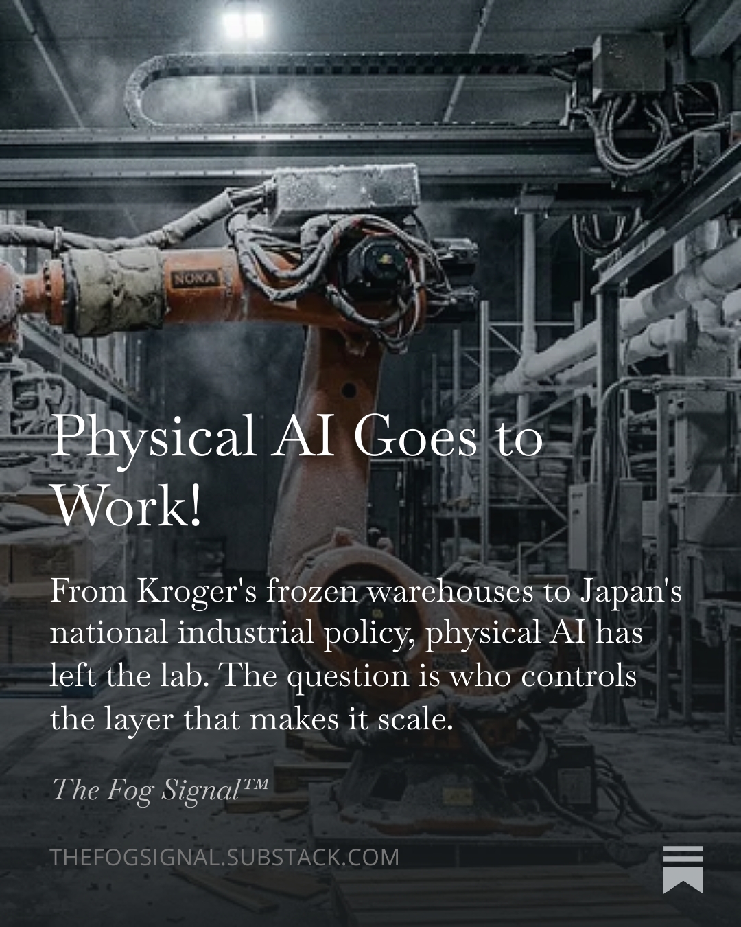 TechThoughts™: Physical AI Goes to Work