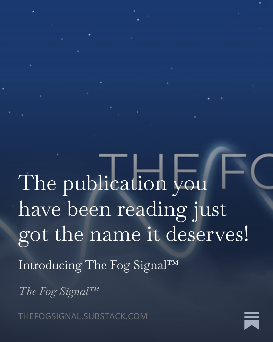 The publication you have been reading just got the name it deserves!