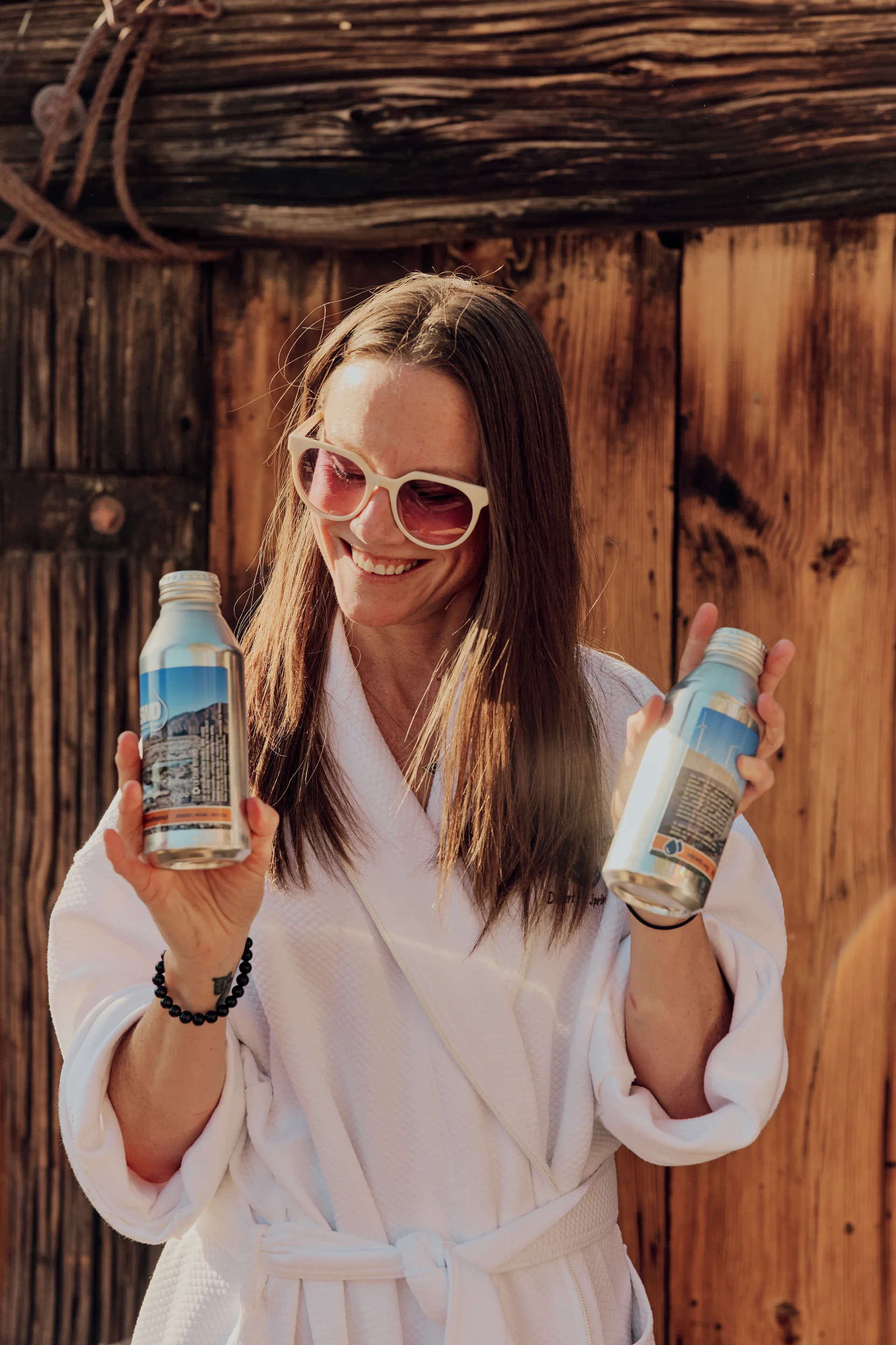 Mineral water from the source