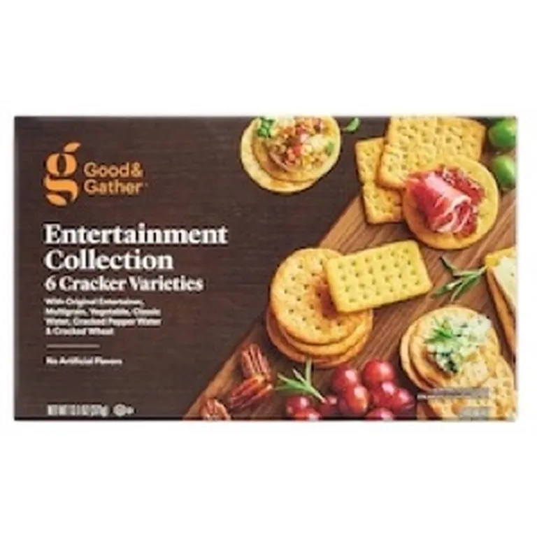 Good & Gather Entertainment Collection Cracker Variety, 13.1 ounces