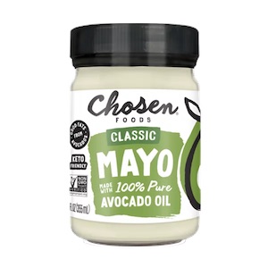 Chosen Foods Avocado Oil Mayonnaise, 12 fluid ounces