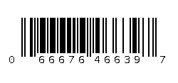 UPC barcode 066676466397