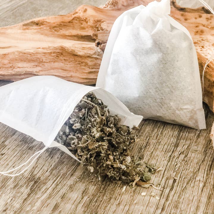 100ct Extra Large Empty Tea Bags / Elderberry Brew Bags / He - Image 3