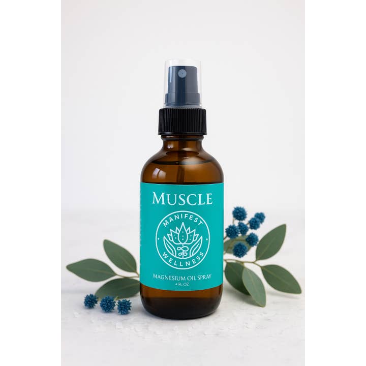 Magnesium Oil Spray Muscle Blend with Soothing Oils