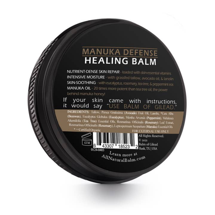 Manuka Defense Healing Balm, 2 oz - Image 2