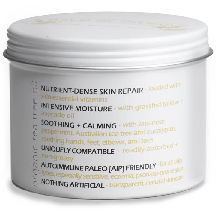 Eucalyptus & Tea Tree Cream - Soothing, Itch Relief, 4oz - Image 2