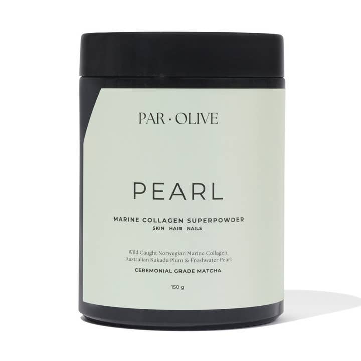 PEARL Marine Collagen SuperPowder (Ceremonial Grade Matcha)
