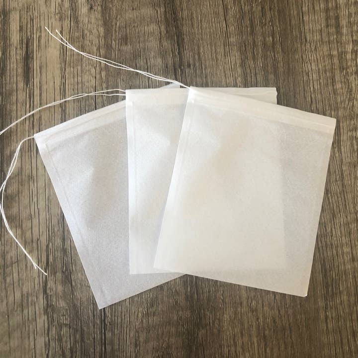 100ct Extra Large Empty Tea Bags / Elderberry Brew Bags / He
