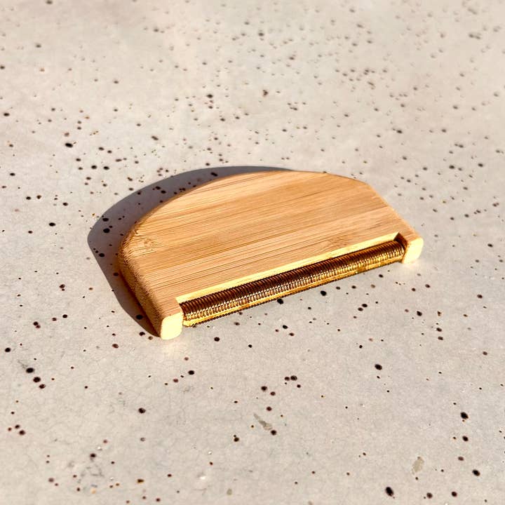 Bamboo Travel Lint Remover | Stocking Stuffer Bestseller - Image 3