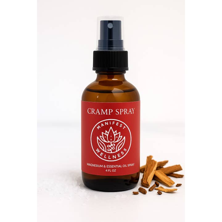 Magnesium Cramp Spray for Menstrual Pain Relief