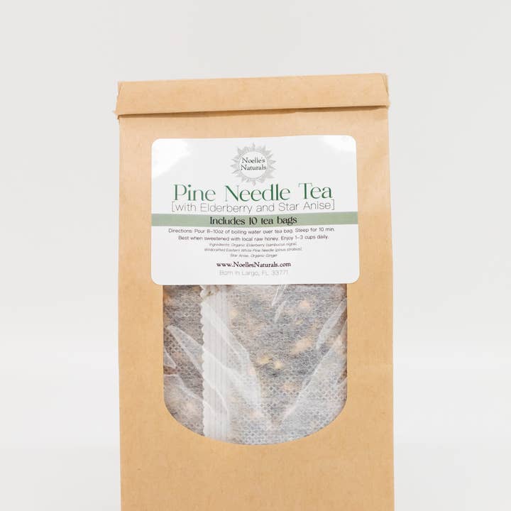 Pine Needle Tea [with Organic Elderberry + Star Anise] - Image 1