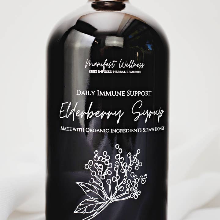 Elderberry Syrup made with Organic Ingredients - Image 2