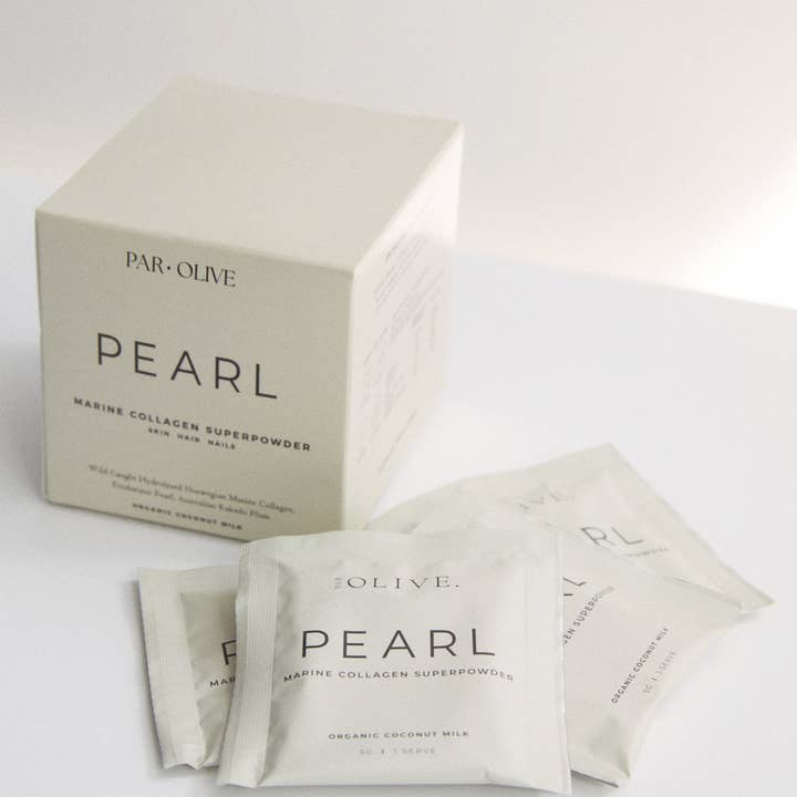 PEARL Marine Collagen Superpowder (Organic Coconut) Individual Packets