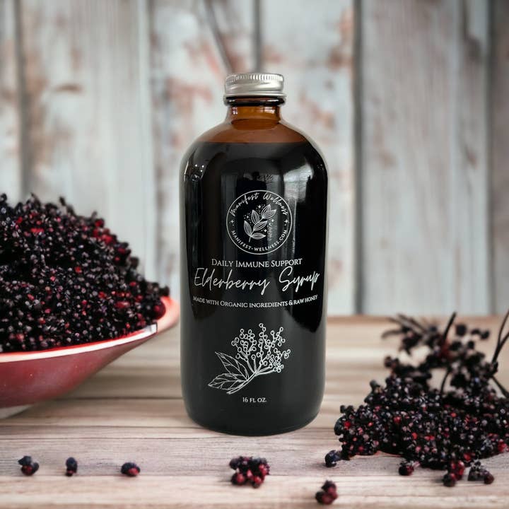 Elderberry Syrup made with Organic Ingredients - Image 3