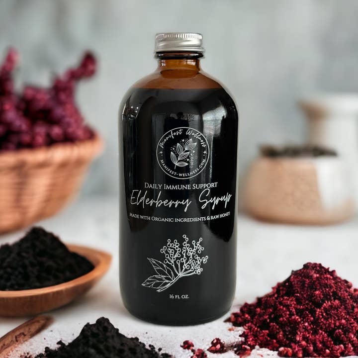 Elderberry Syrup made with Organic Ingredients - Image 4