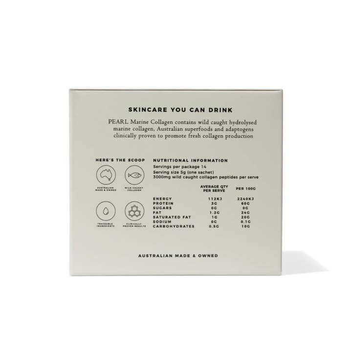 PEARL Marine Collagen Superpowder (Organic Coconut) Travel Set - Image 2