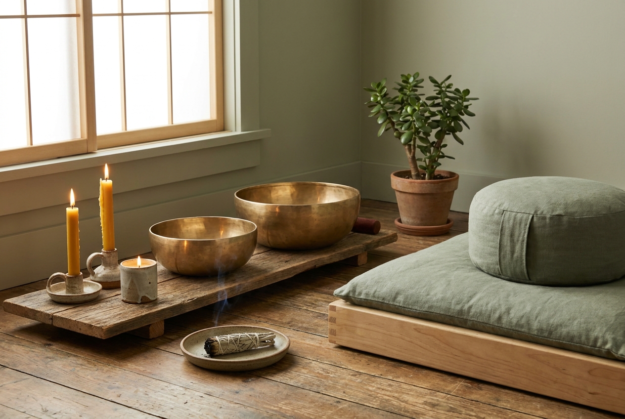 Private wellness session space at Kintsugi Wellness