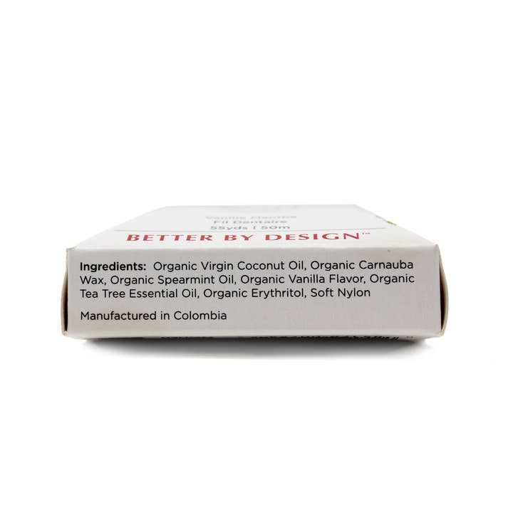 Vegan Vanilla Mint Sponge Floss, 55yd - Image 3