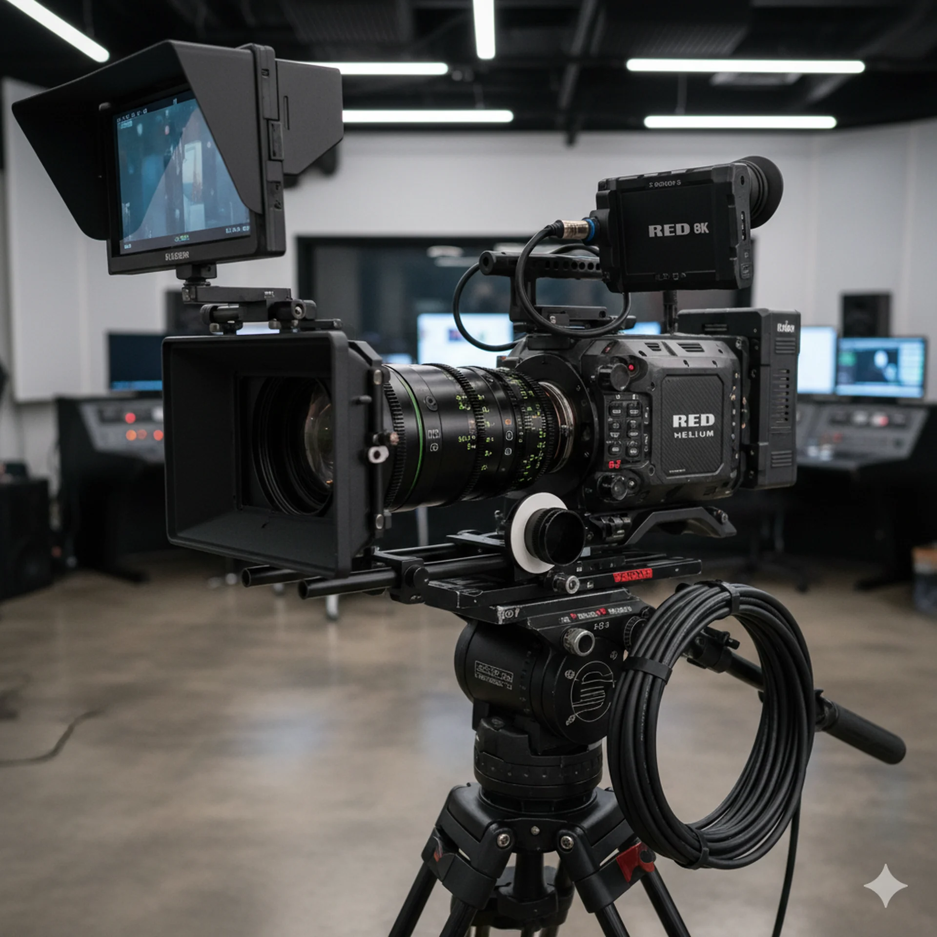Professional camera setup
