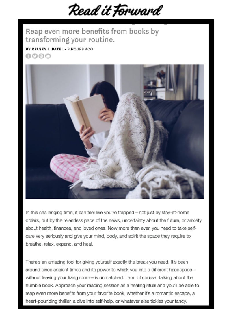 Read It Forward | April 2020