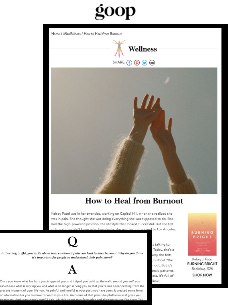 Goop | April 2020 - Burnout