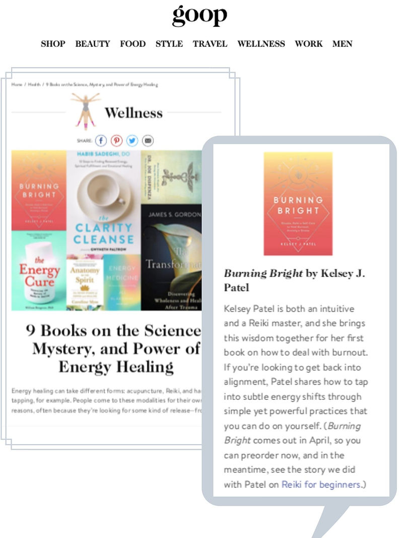 Goop | 2020 - Energy Healing Books