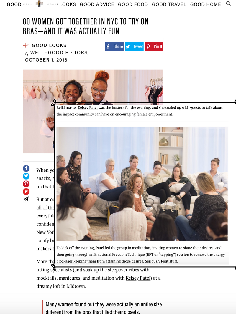 Well+Good | October 2018 - Aerie