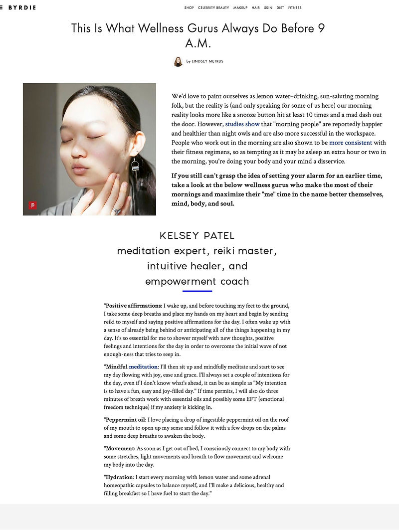 Byrdie - Wellness Gurus