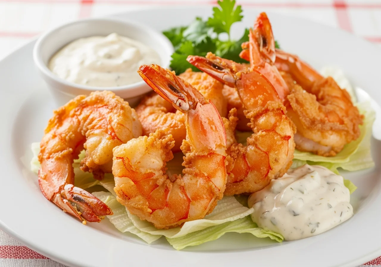 Soul Food Fried Shrimp for 10-15 People