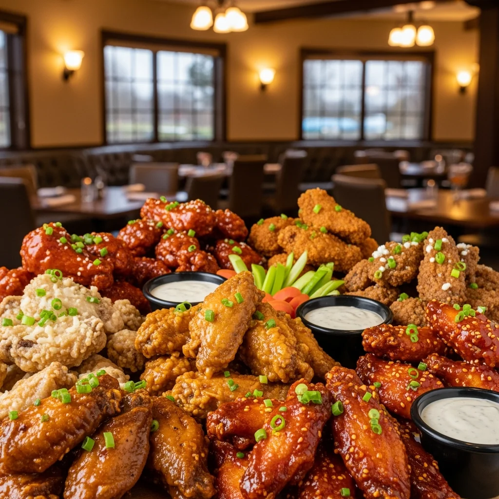 Wings (Assorted Flavors) 20-40 pounds