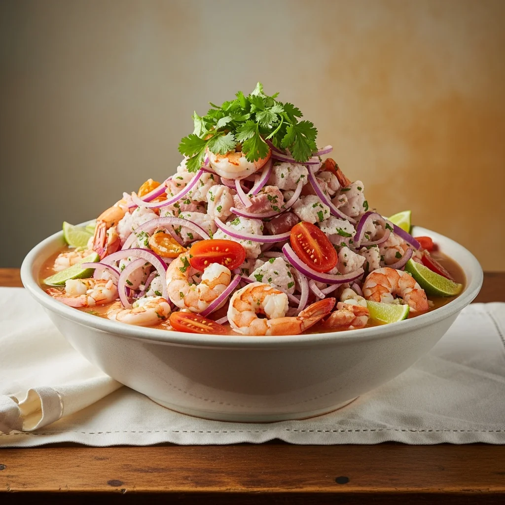 Shrimp Ceviche for 10-15 People