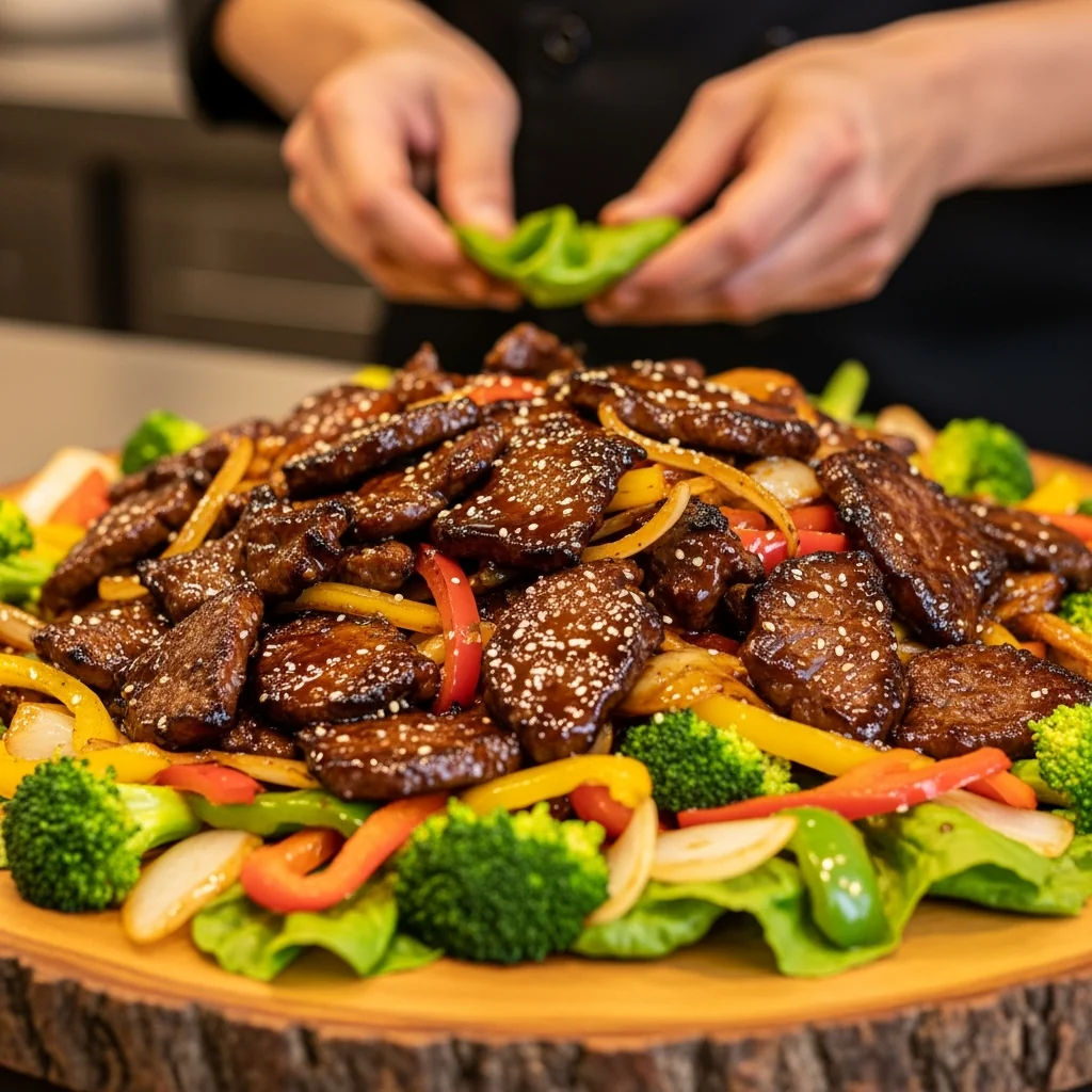 Teriyaki Beef for 10-15 People
