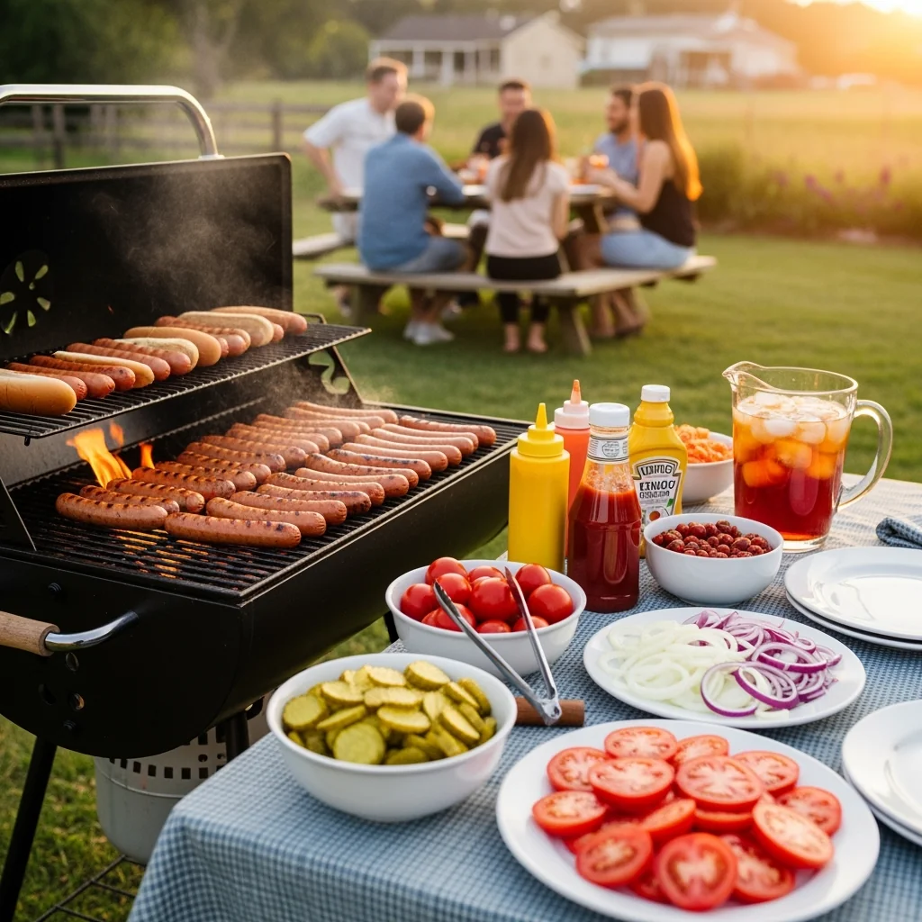 Hot Dogs for 10-15 People
