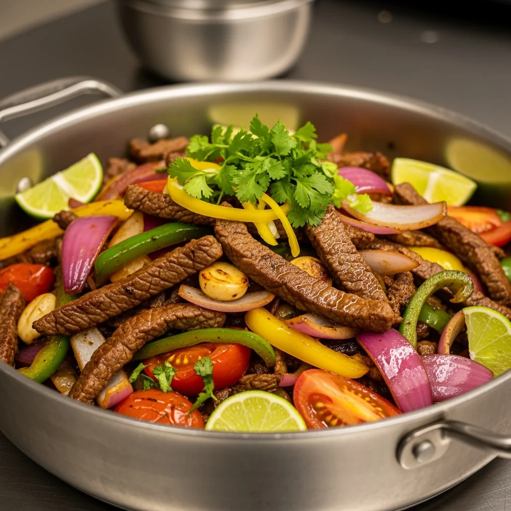 Peruvian Delights Lomo Saltado for 10-15 People