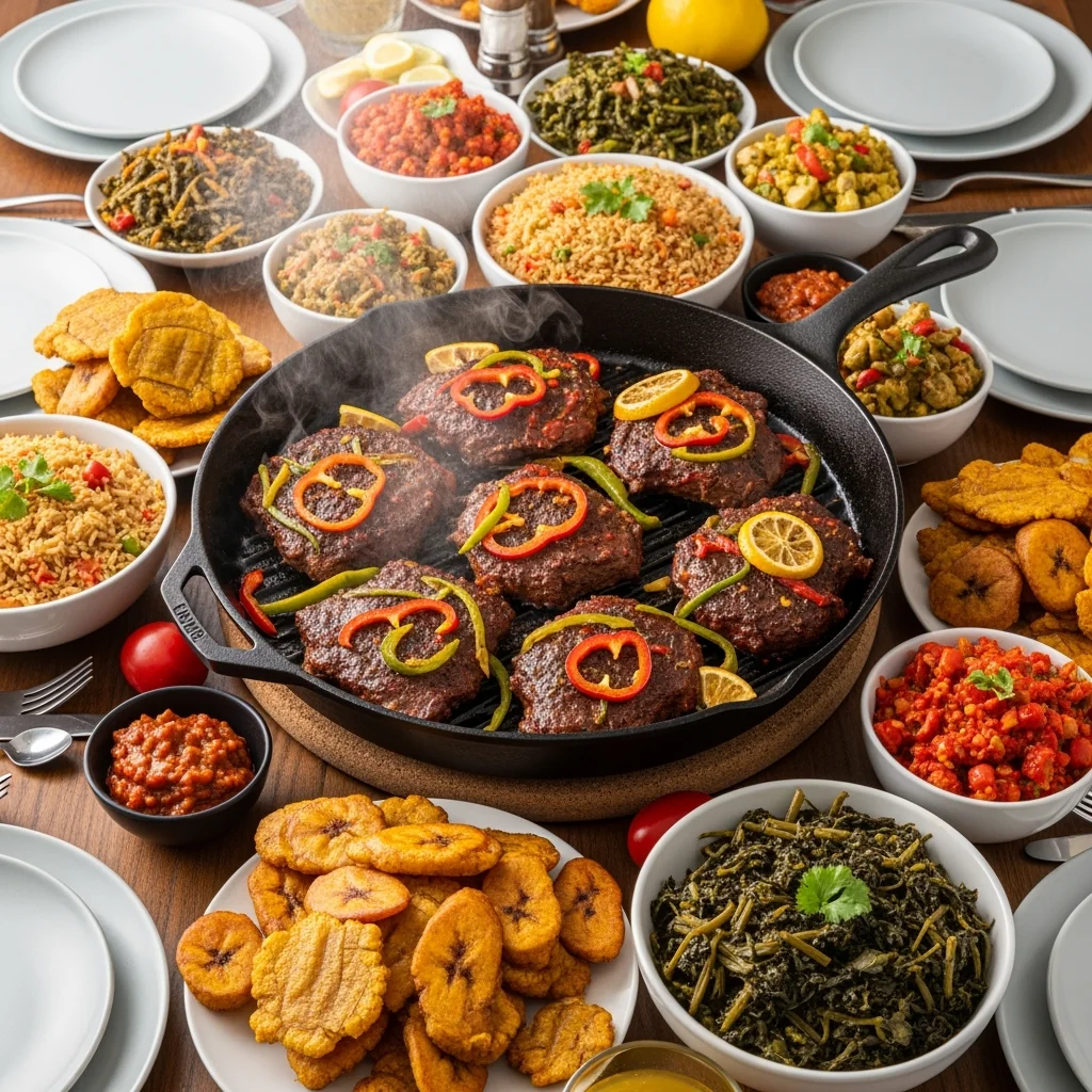 West Indian Specialties Pepper Steak for 10-15 People