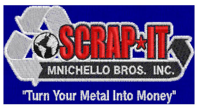 Scrap It Embroidered Left Chest Logo