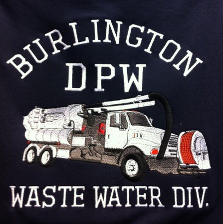 Burlington DPW Embroidered Full back
