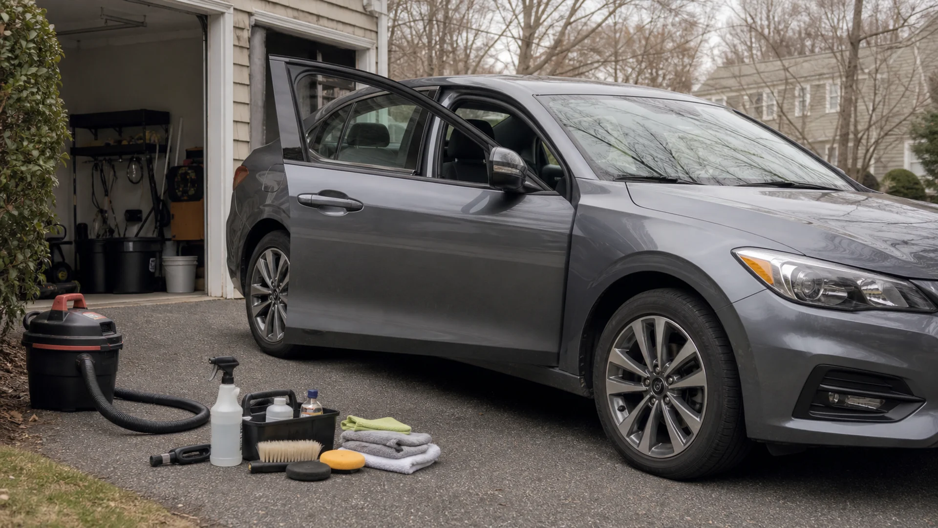 AI-generated auto detailing support photo for How Much Does Car Detailing Cost in Marlborough, MA?