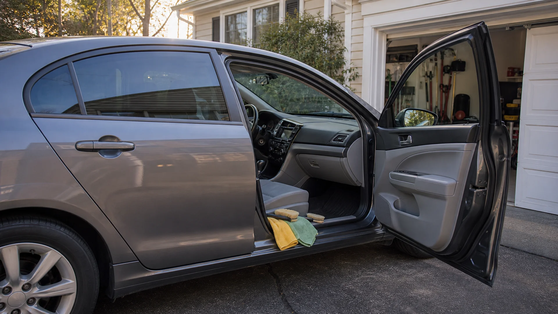 AI-generated auto detailing support photo for Should You Detail Your Car Before Selling or Trading It In?