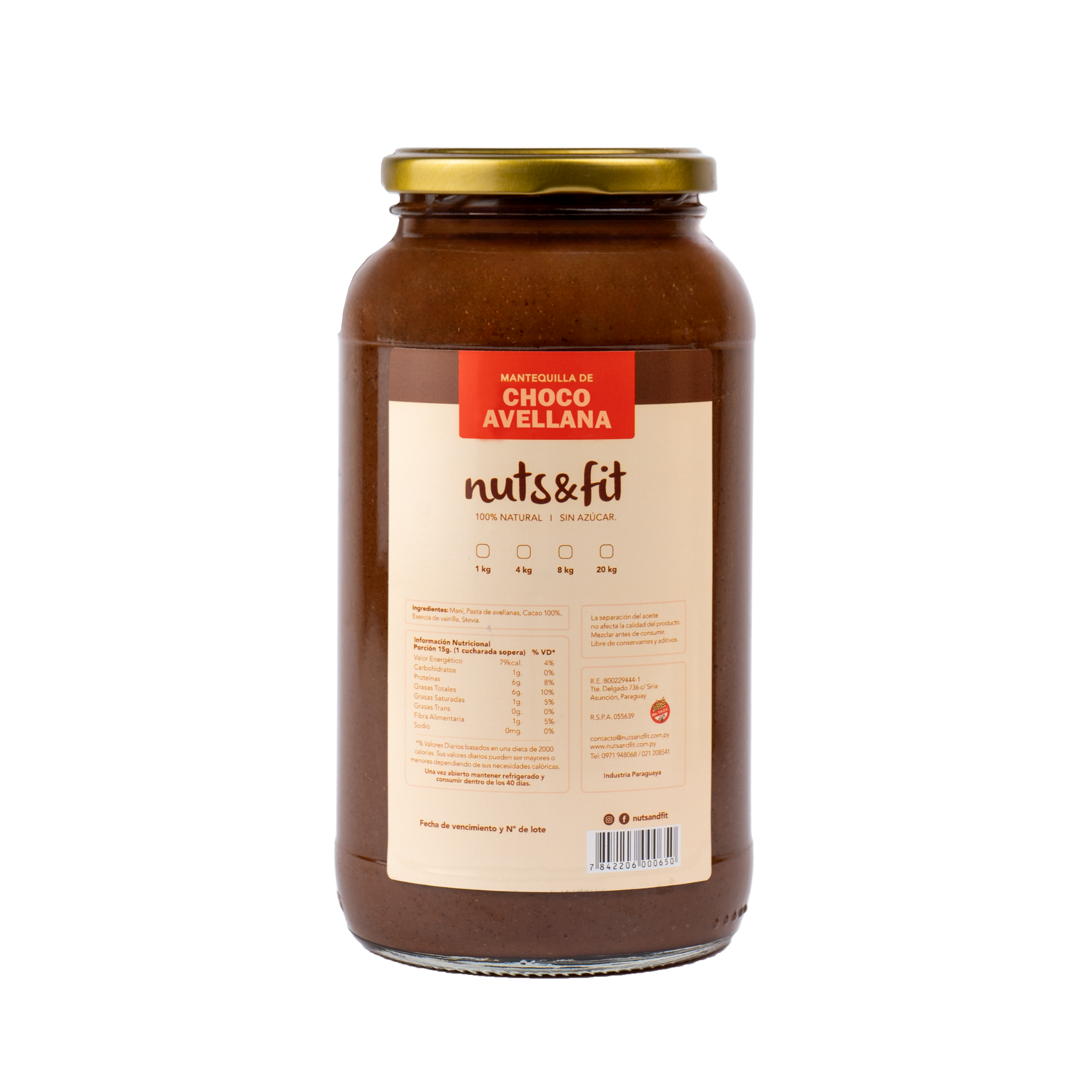 Mantequilla de Choco Avellana - Image 1
