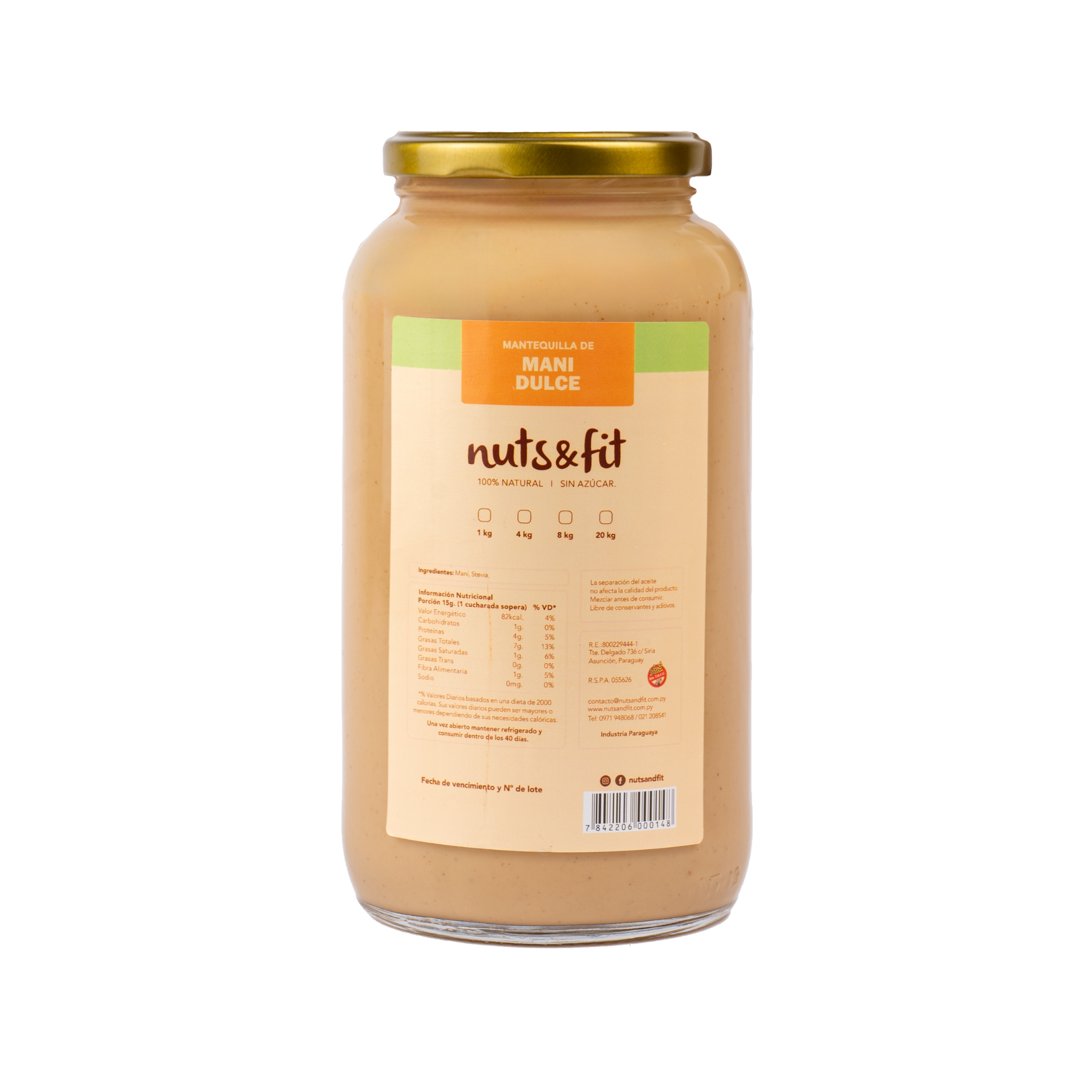 Mantequilla de Mani Dulce - Image 1