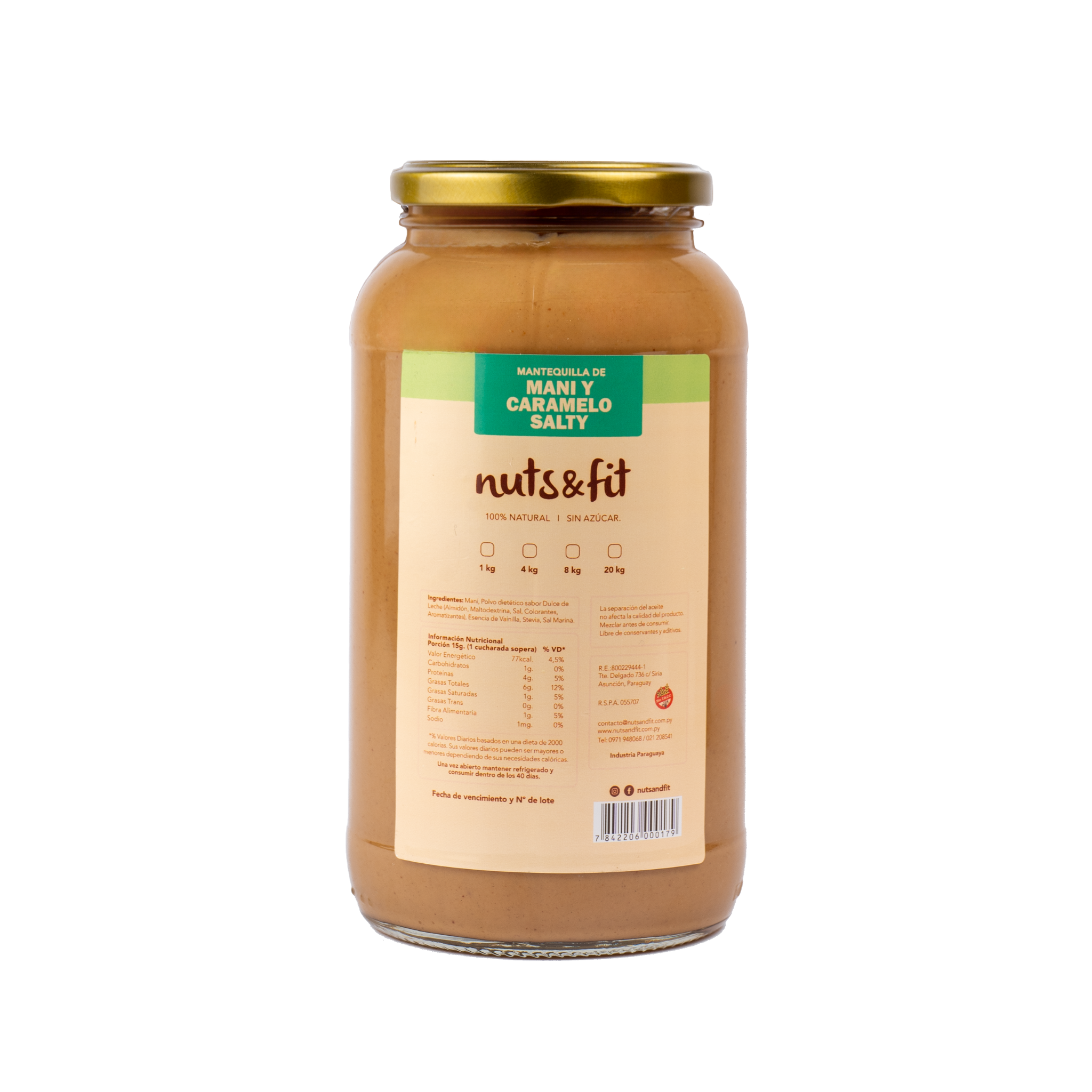 Mantequilla de Mani y Caramelo Salty - Image 1