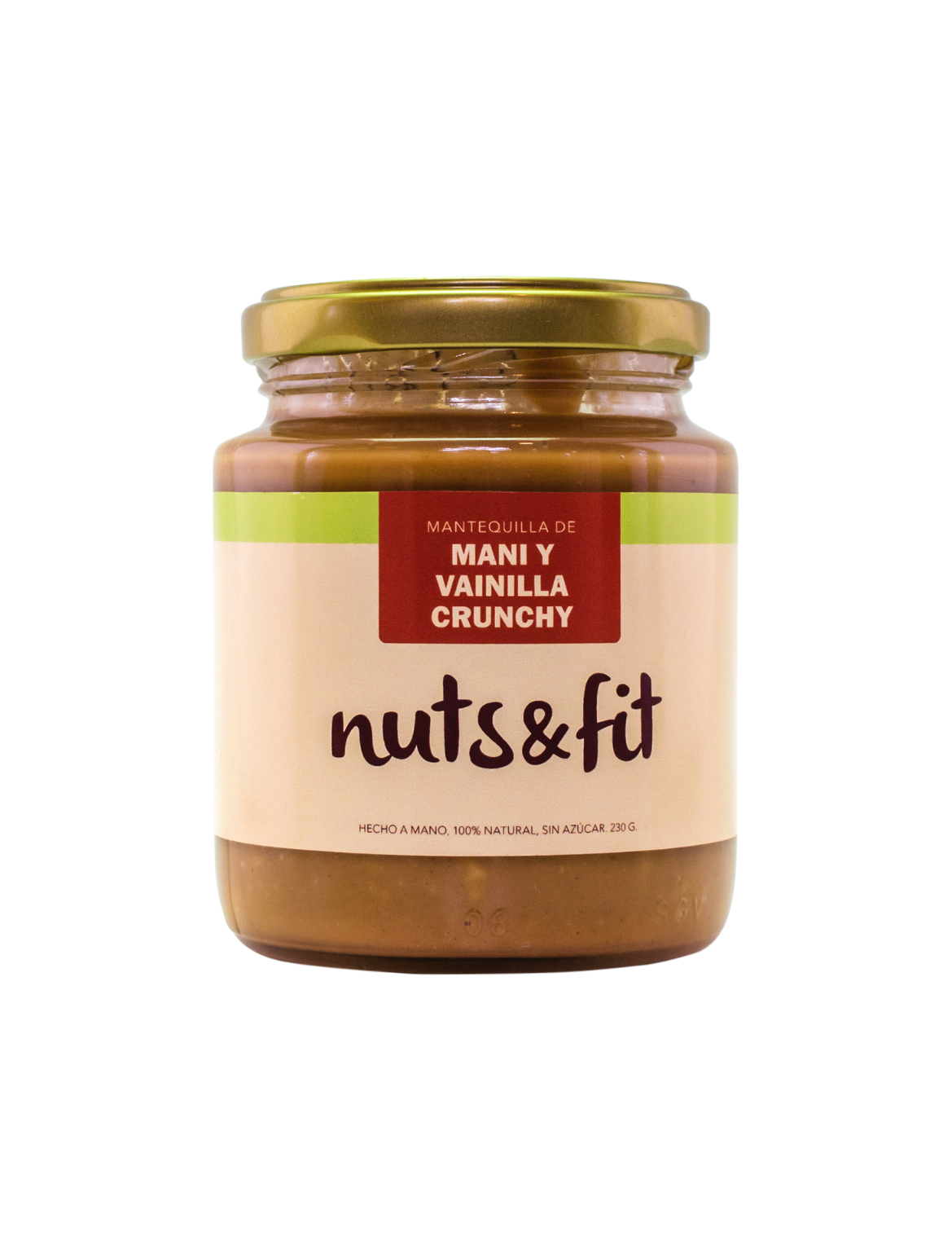 Mantequilla de Mani y Vainilla Crunchy