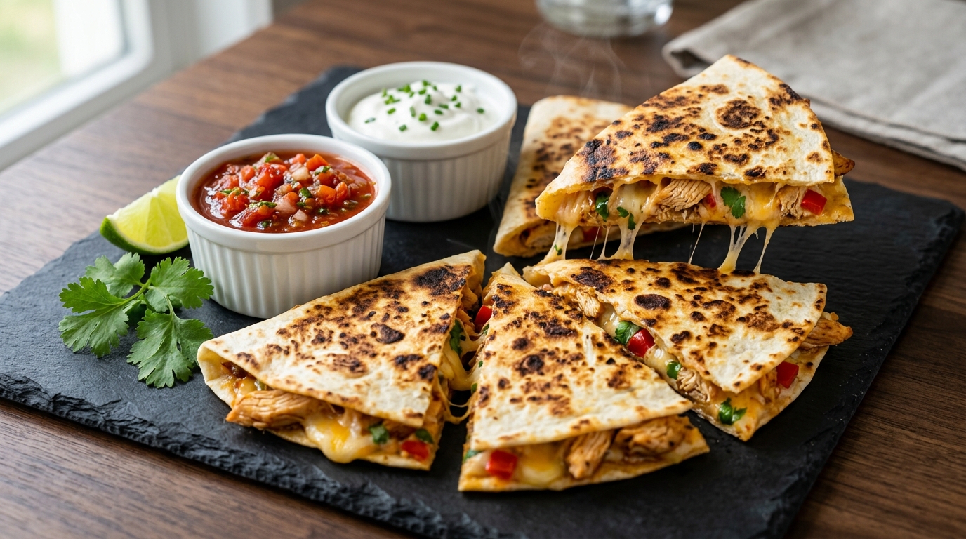 Chicken Quesadillas