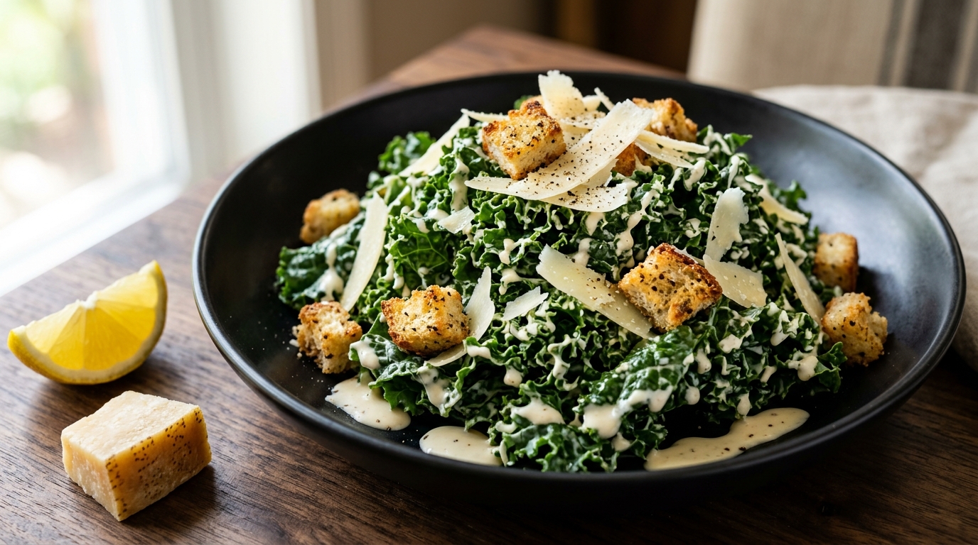 Kale Caesar Salad